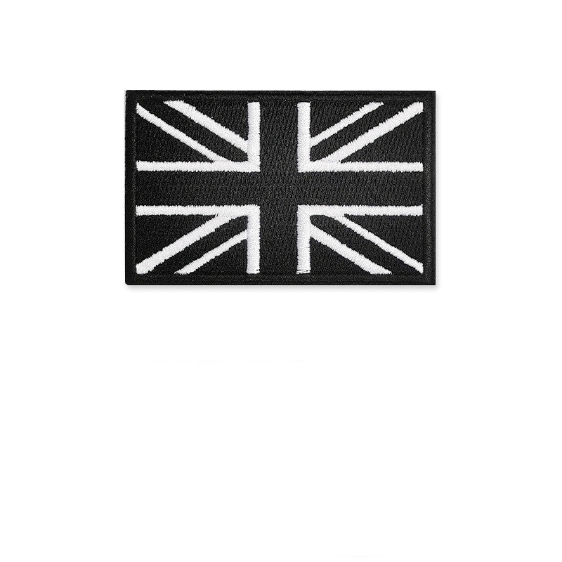 Embroidered National Flag Armband Hat Patch