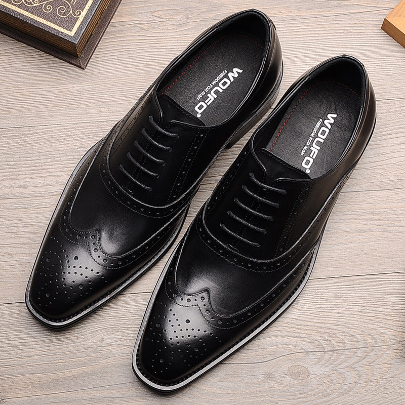 Vintage British Men&#39;s Business Dress Shoes