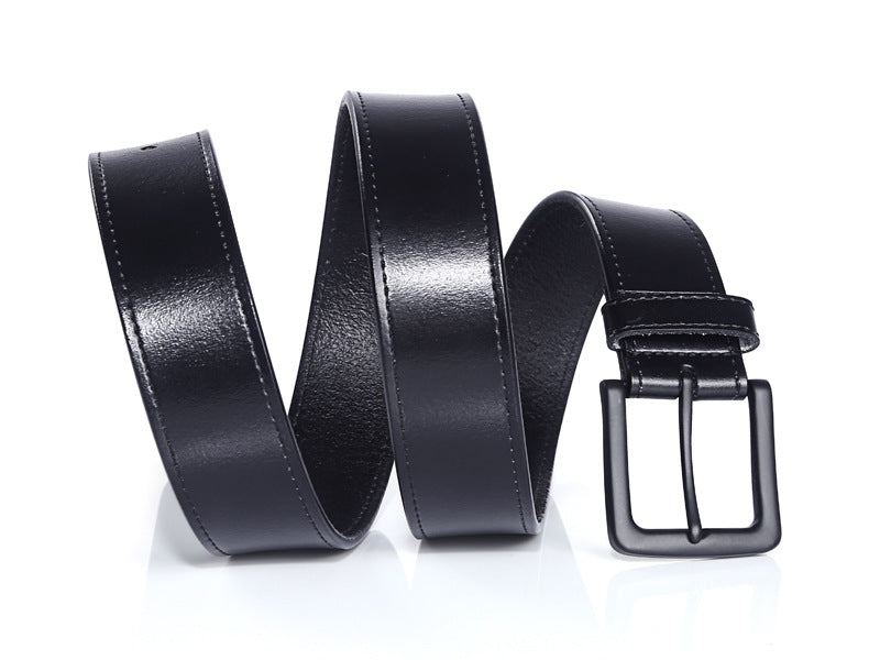 Men&#39;s Buckle Belt Simple Business Leisure