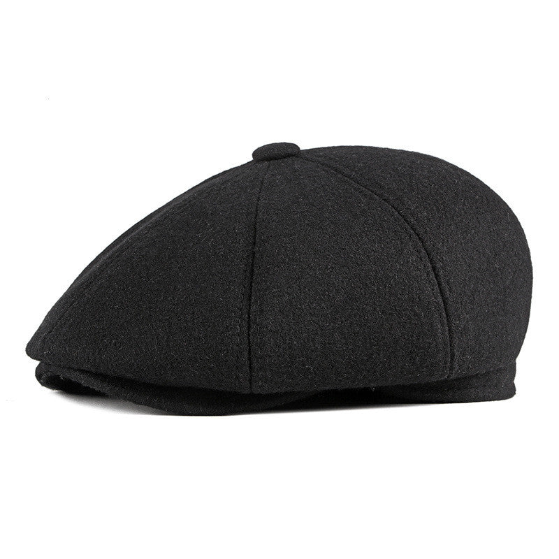 Men&#39;s Cap With Warm Ear Protection Beret
