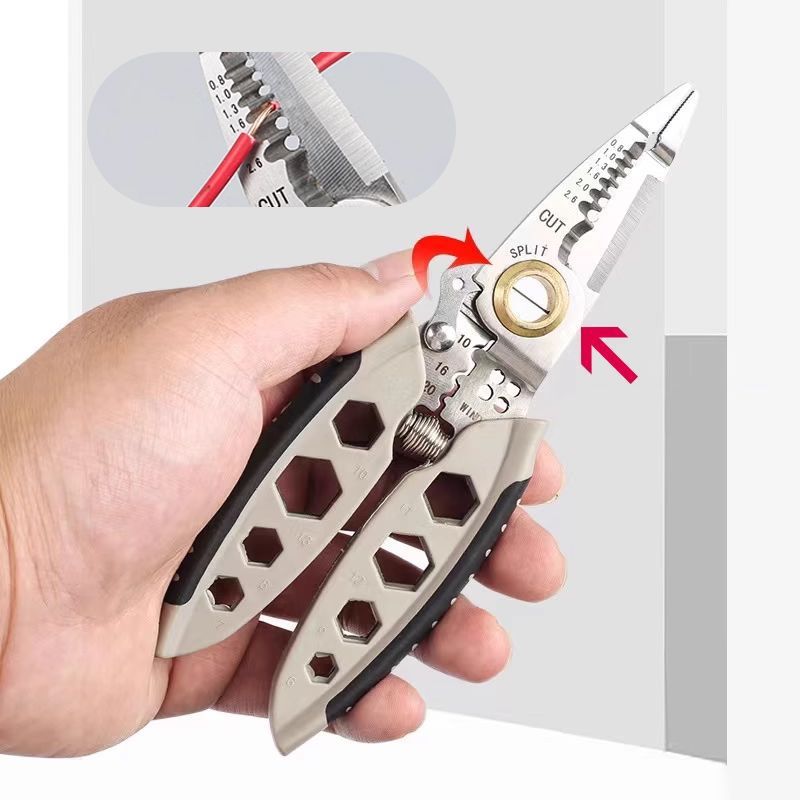 New Multi-functional Wire Stripper-piece 7-inch Electrician