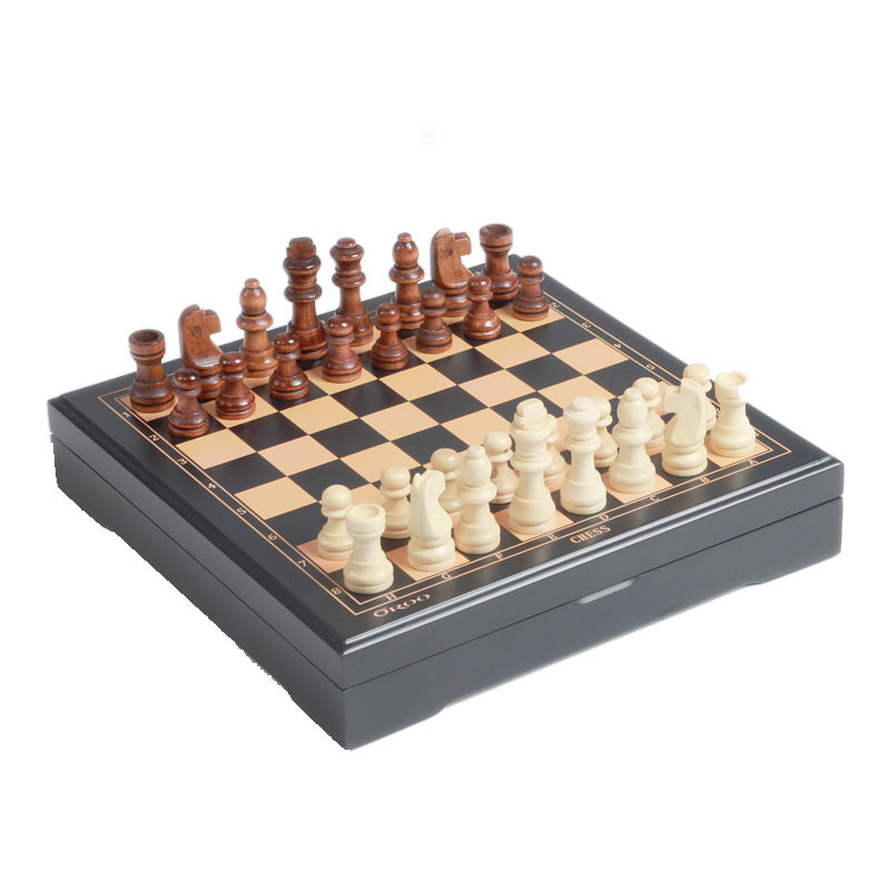 Mini Chess Children&#39;s Board Wooden Chess