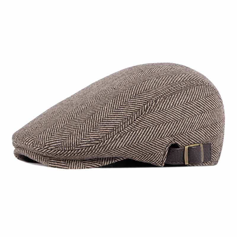 Fashion Simple Men&#39;s Retro Woolen Beret