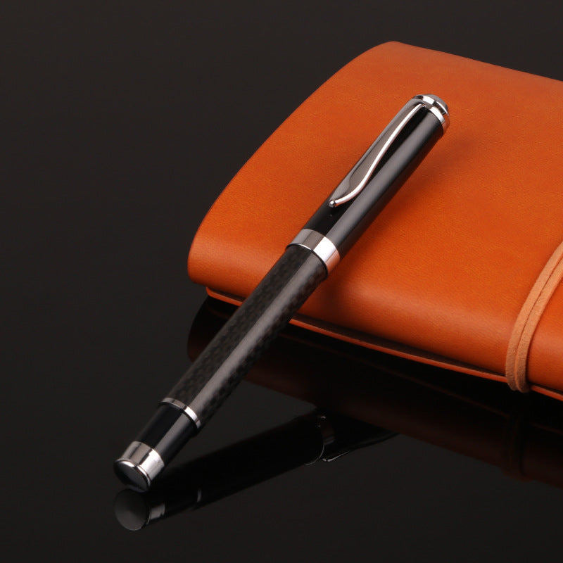 Business Carbon Fiber Metal Gel Pen