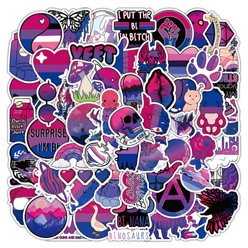 Guitar Scooter Waterproof Car Sticker