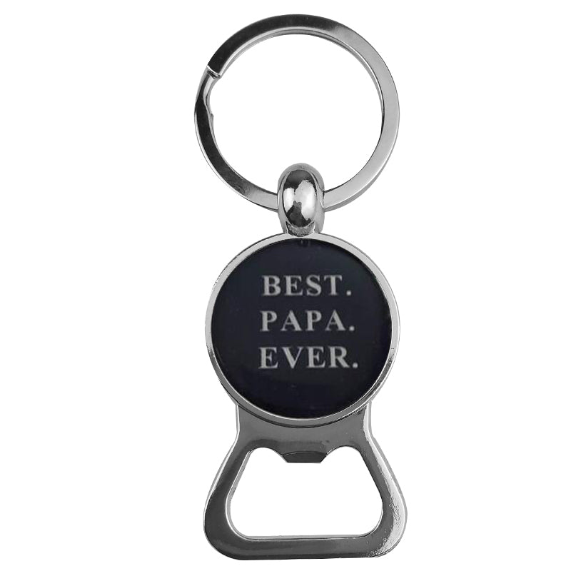 Ornaments Time Gemstone Bottle Opener Keychain