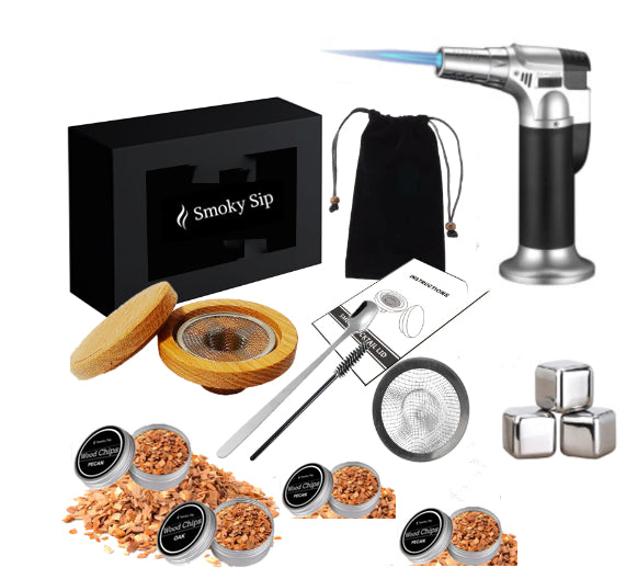 Cocktail Smoker Smoked Wood Box Aromatherapy