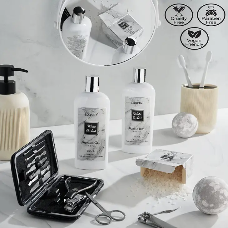 Father Day Gifts For Dad, Spa Kit, Men Gift Basket, Body Kit