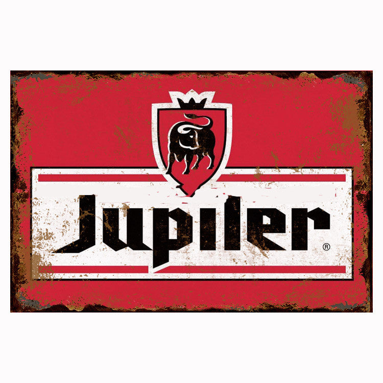 Retro Tin Painting Cocktail Bar Restaurant Shop Home Decoration