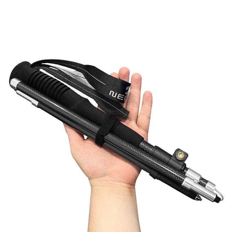 3K Carbon Fiber Folding Alpenstock