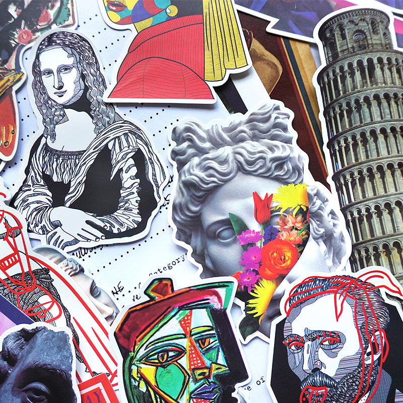 Luggage Fashion Personality Retro Vaporwave Sticker