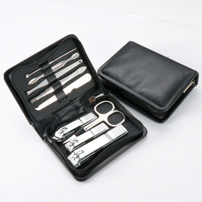 Stainless Steel Nail Clipper Set 9 Pieces