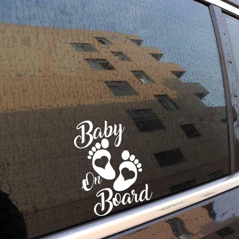 Baby On Board Warning Car Sticker