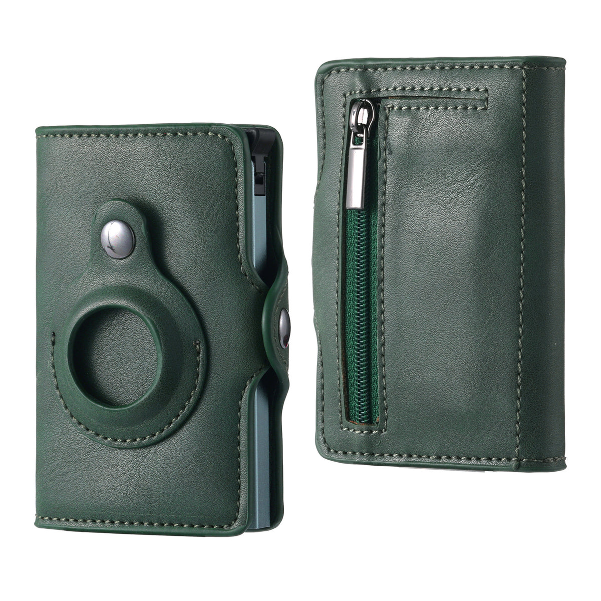 Men&#39;s Wallet Tracker Card Clamp Metal Card Holder