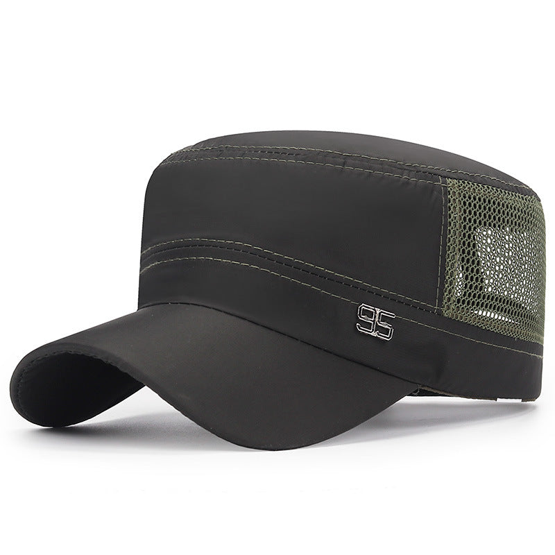 Men&#39;s Casual Breathable Mesh Military Hat
