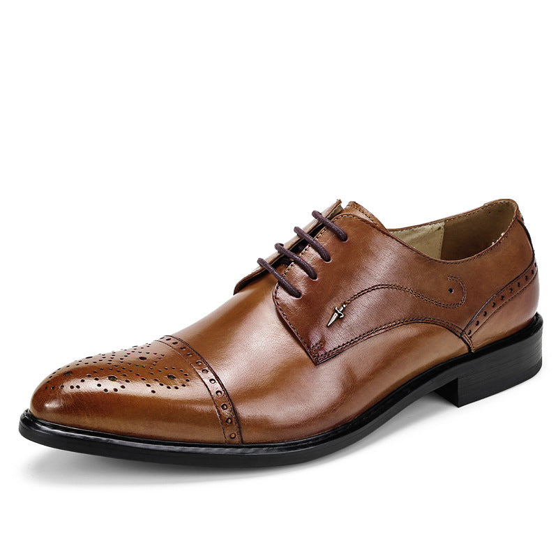 Men&#39;s British Formal Business Oxford Shoes