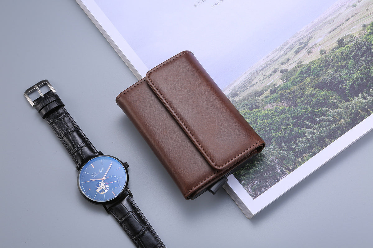 Men&#39;s New Hot Sell Fashion Retro Tri-fold Wallet