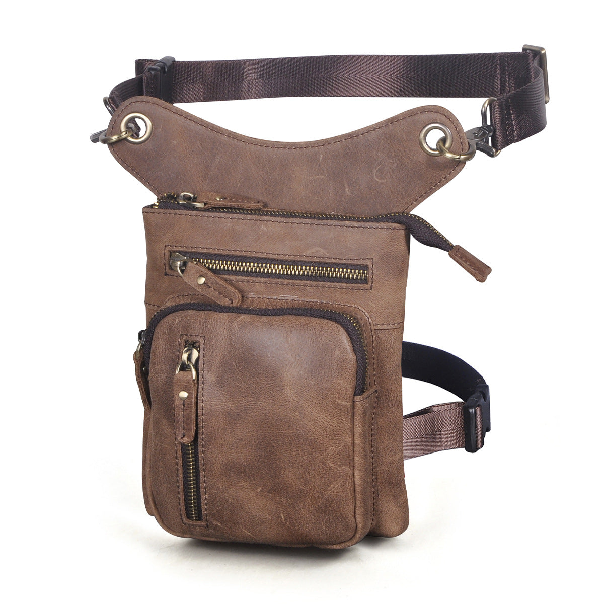 Men&#39;s Trendy Cool Mobile Phone Camera Outdoor Leg Bag Fanny Pack