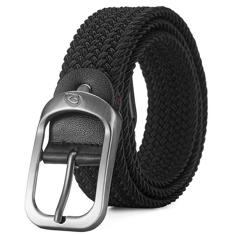 Fashion Casual New Style Men&#39;s Toothless Buckle Belt