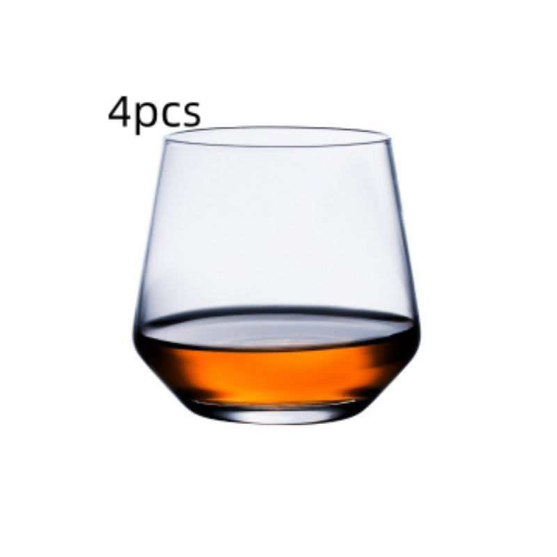 Glass whiskey glass