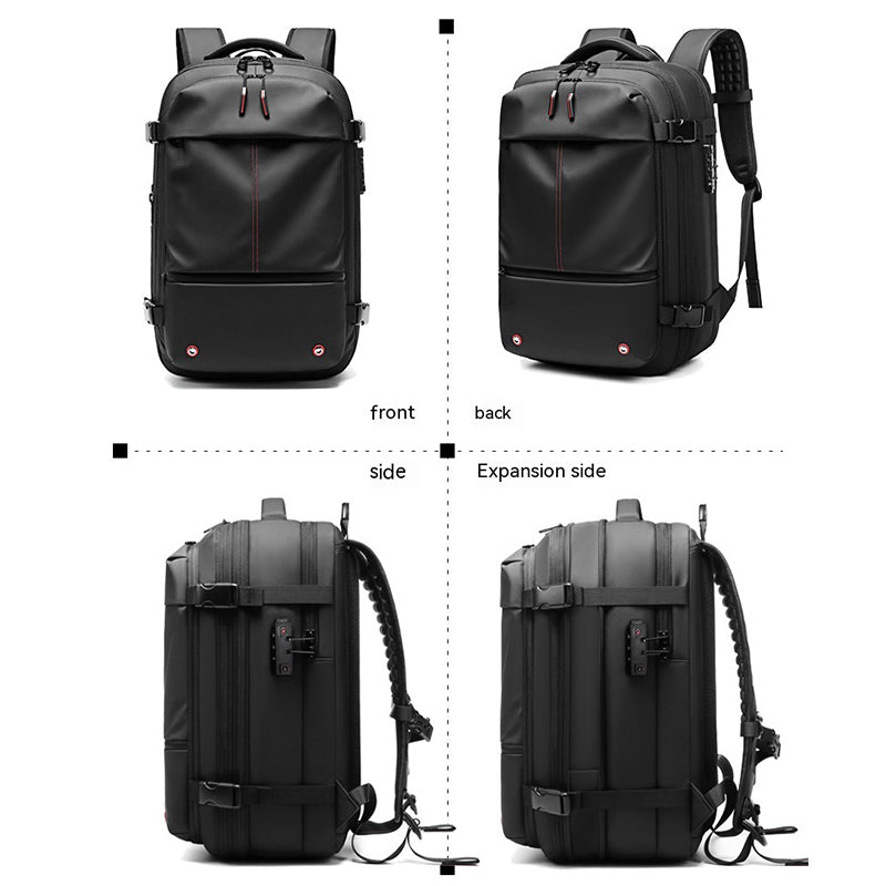 Travel Backpack Men&#39;s Business Multifunction Computer Bag Vacuum Compression Large-capacity Backpack