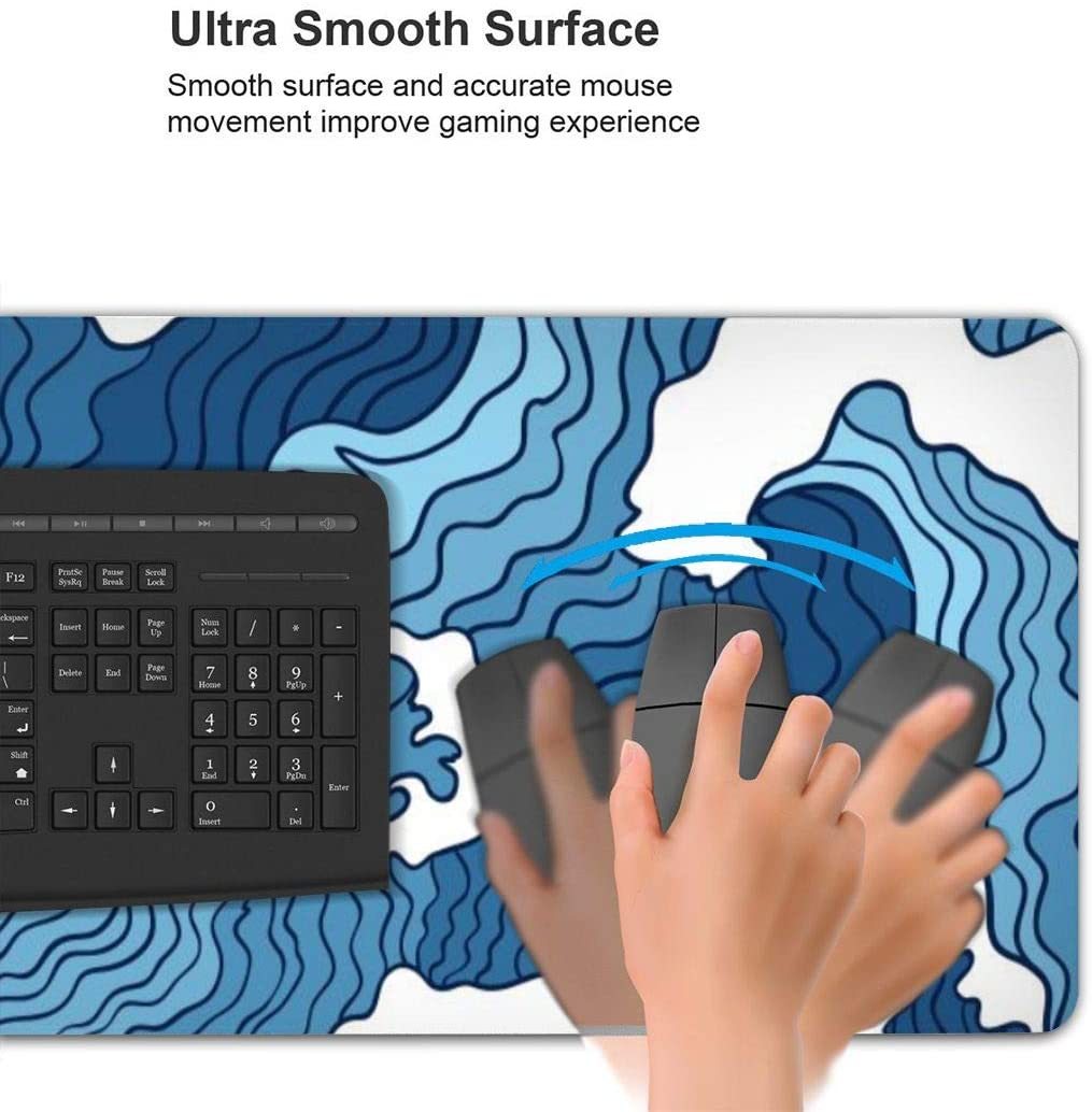 Extra Long Mouse Pad Keyboard Pad Desk Pad