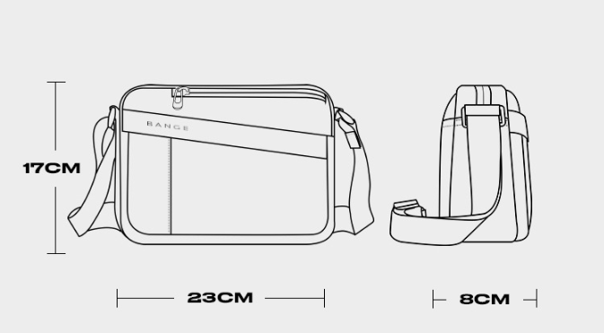 Crossbody Bag Men&#39;s Waterproof Shoulder