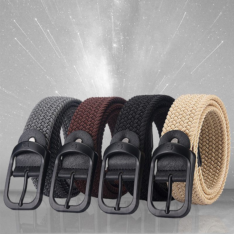 Fashion Casual New Style Men&#39;s Toothless Buckle Belt