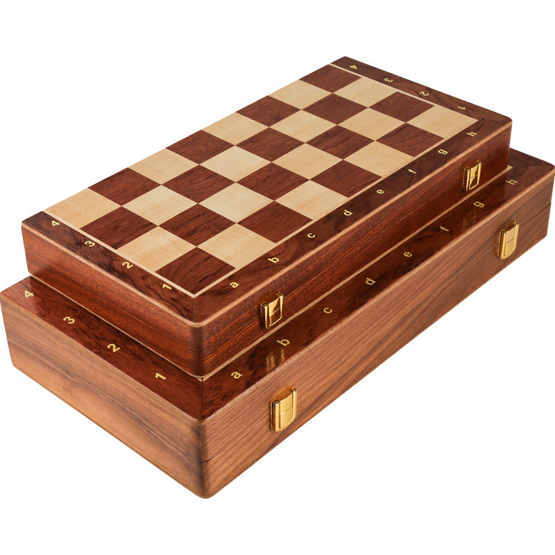 Chess Solid Wood High-end Suit Large Children&#39;s Wooden International Chess