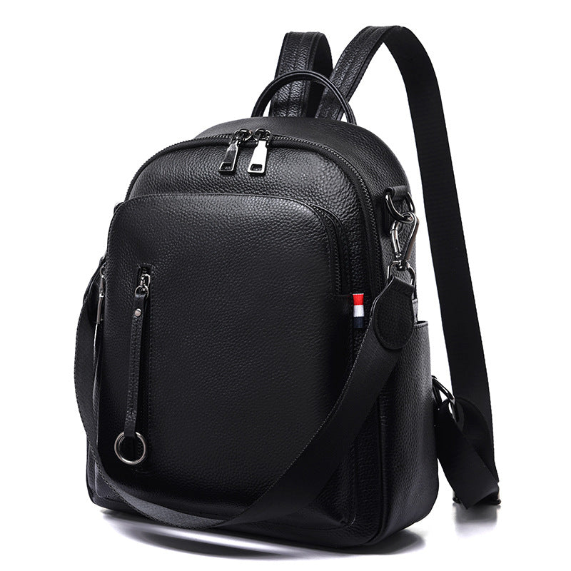 Women&#39;s Trendy Fashion Genuine Leather Women&#39;s Backpack