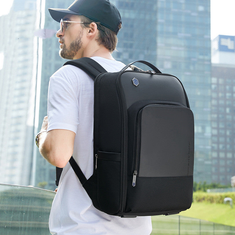 New Men&#39;s Computer Backpack  High-end Business And Large Capacity