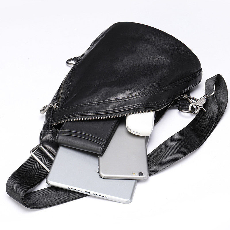 Men&#39;s Fashion Leather Messenger Bag For Business