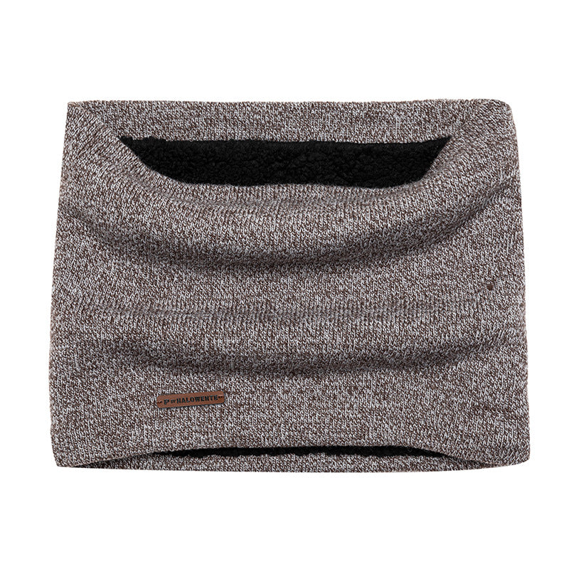 Outdoor Men&#39;s Knitted Thermal Pullover Scarf