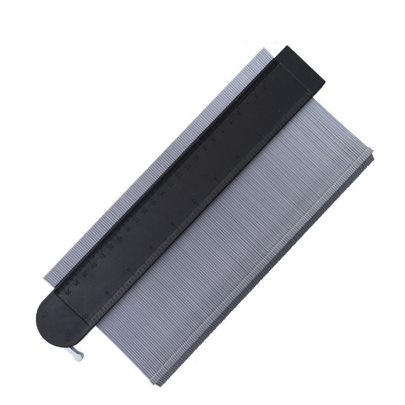 Encryption Widening Self-locking Contour Gauge Ruler