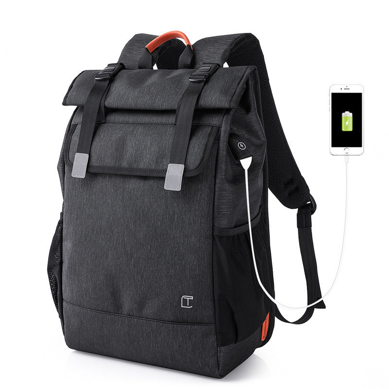 New Fashion Men&#39;s Backpack Personality Trend Leisure
