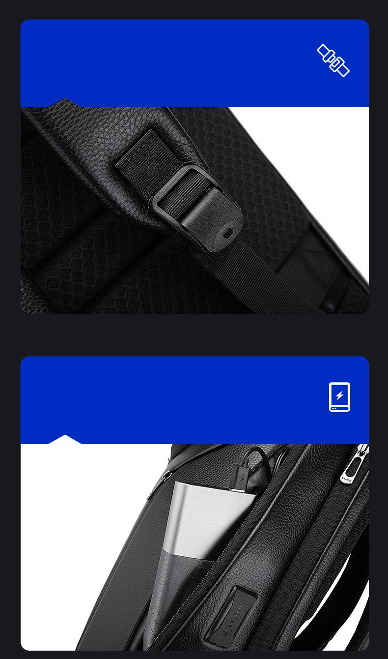 Casual Fashion Men&#39;s Computer Backpack