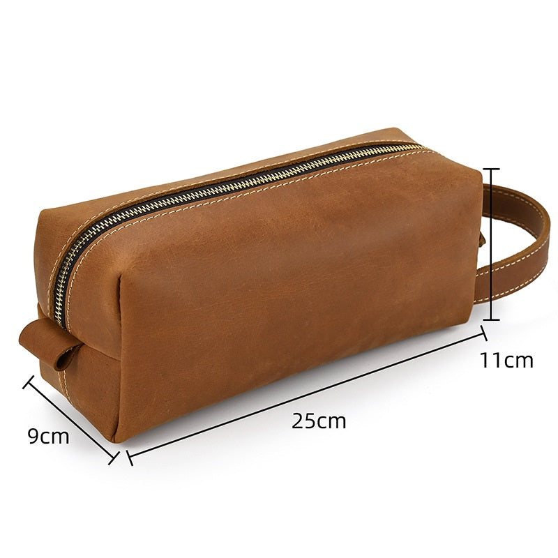 New Multifunctional Men&#39;s Leather Clutch Bag