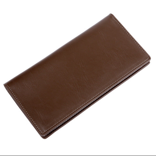 Men&#39;s Leather Multi-card Bi-fold Fashion Wallet