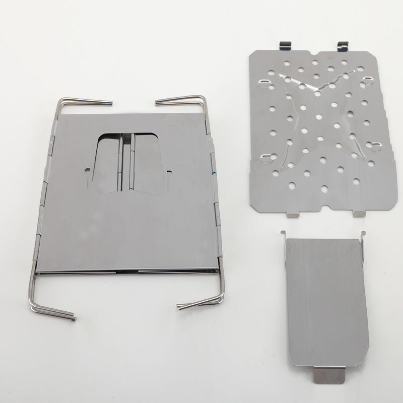 Convenient Outdoor Camping Wood Stove Burning Station