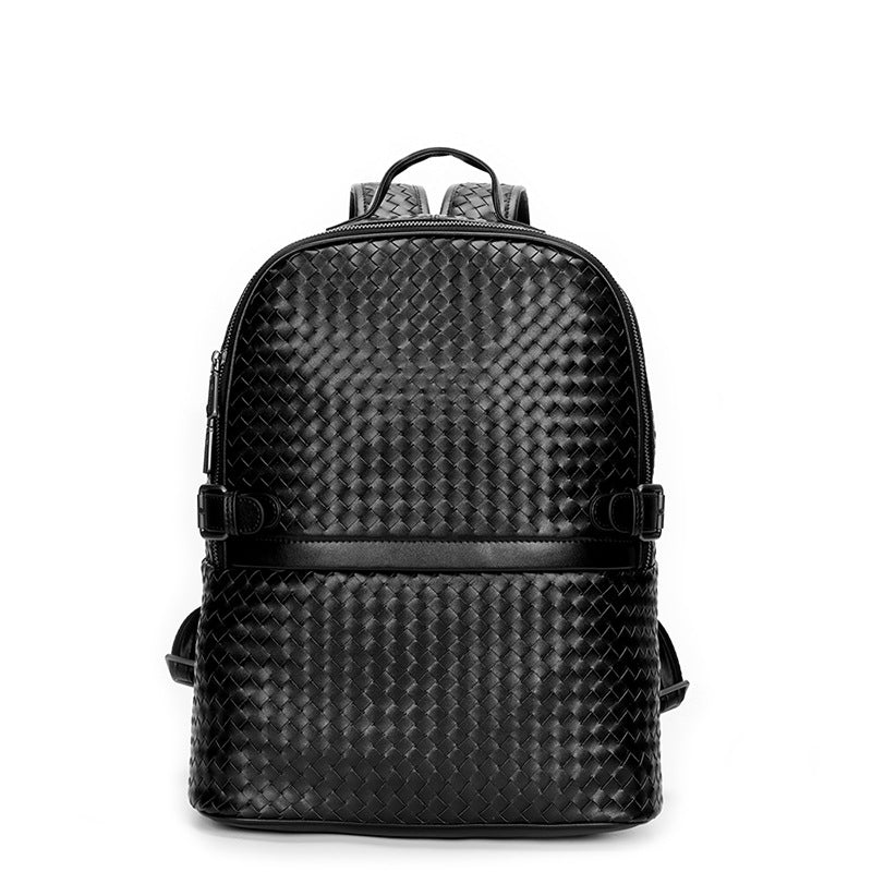 Braided Men&#39;s Backpacks Casual Large Capacity Travel