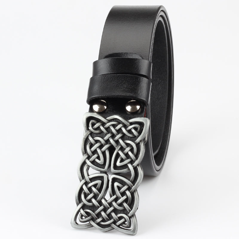 Leather Fashionable And Versatile Vintage Youth Decorative Belt