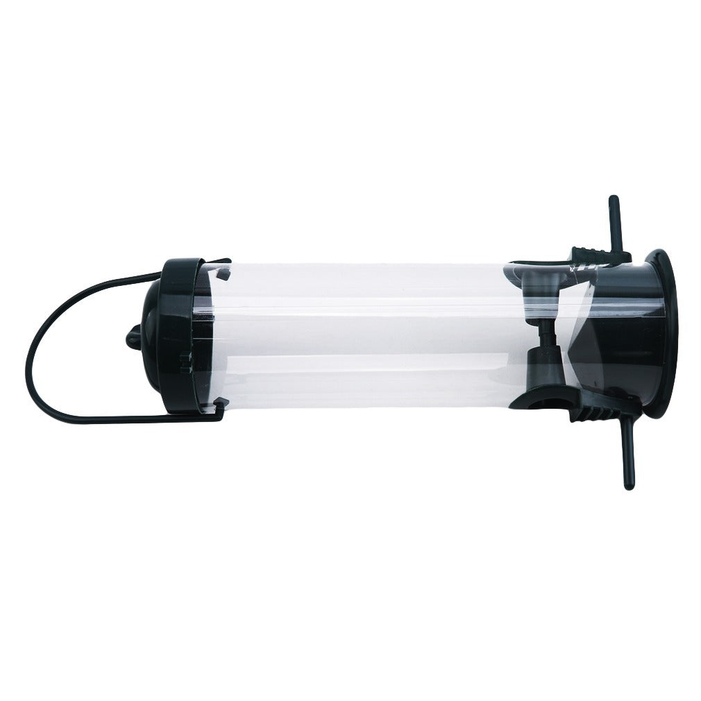 Dark Green Outdoor Balcony Hanging Hook Bird Feeder