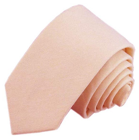 6cm Solid Color Cotton And Linen Men&#39;s Casual Narrow Tie