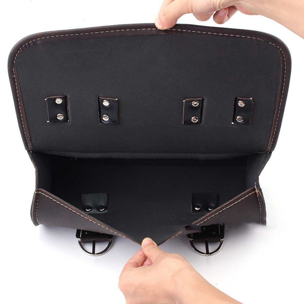 New PU Leather Motorcycle Tool Pannier Bag