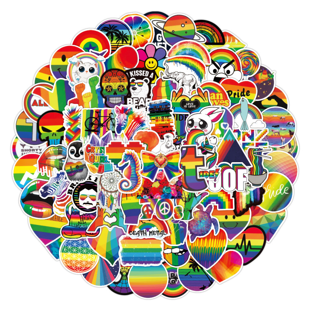 Luggage Notebook Scooter Sticker