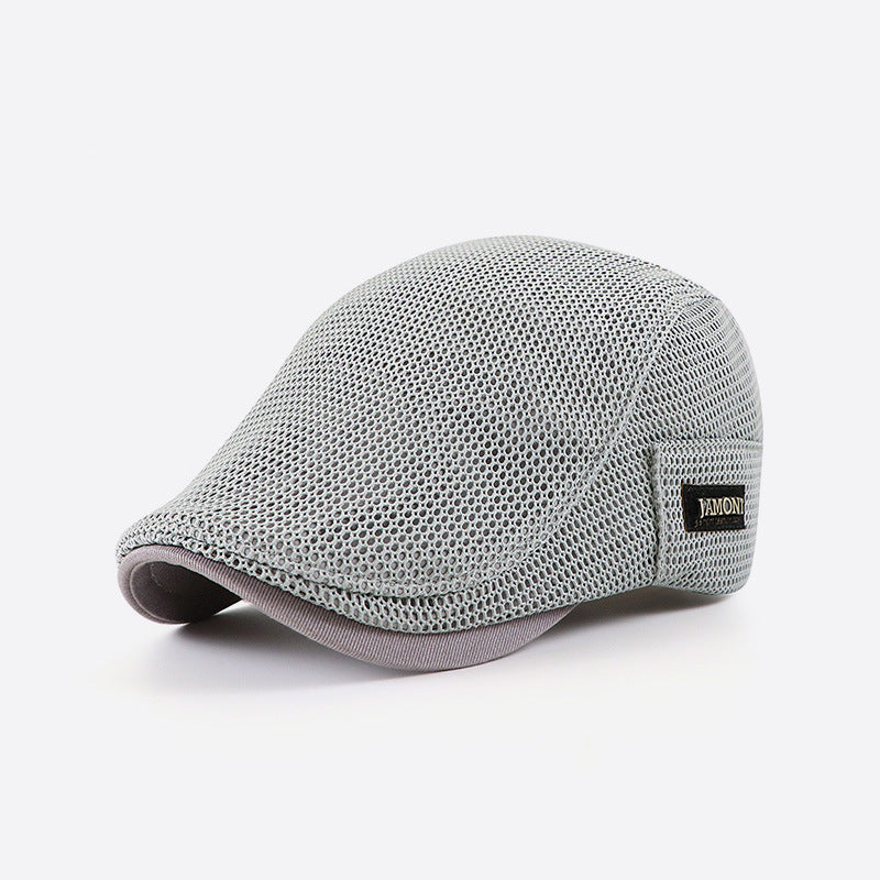 New Style Caps Men&#39;s Mesh Breathable Beret Women&#39;s