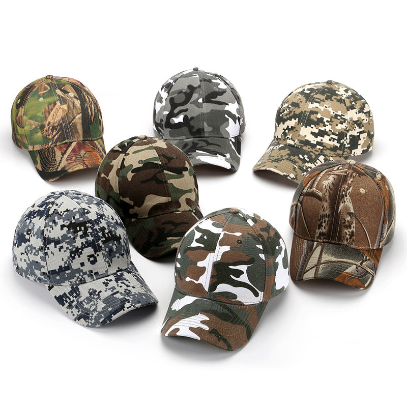 Men&#39;s And Women&#39;s Fashion Outdoor Digital Camouflage Baseball Sun Hat
