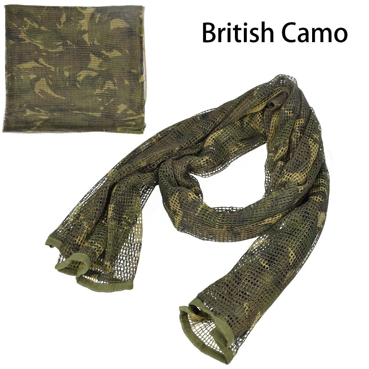 Breathable camouflage outdoor men&#39;s and women&#39;s scarves