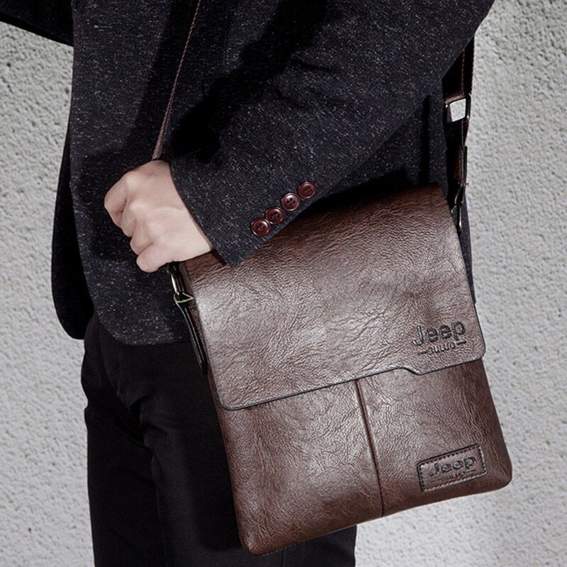 Business Casual One-shoulder Messenger Bag Wallet Combination