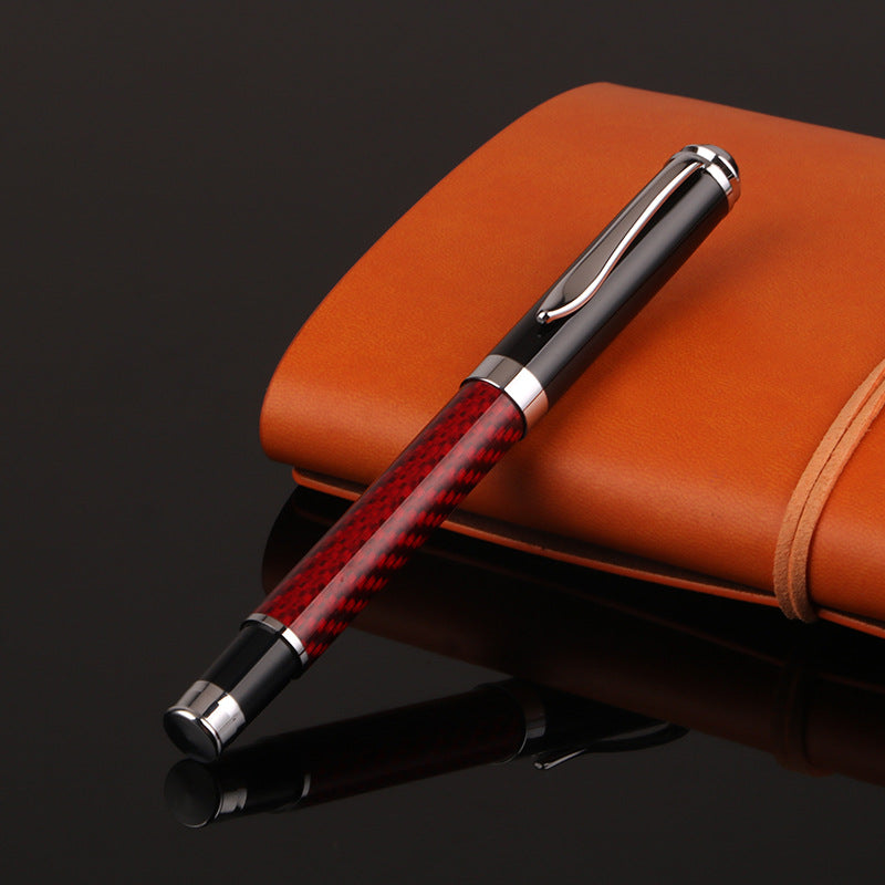 Business Carbon Fiber Metal Gel Pen
